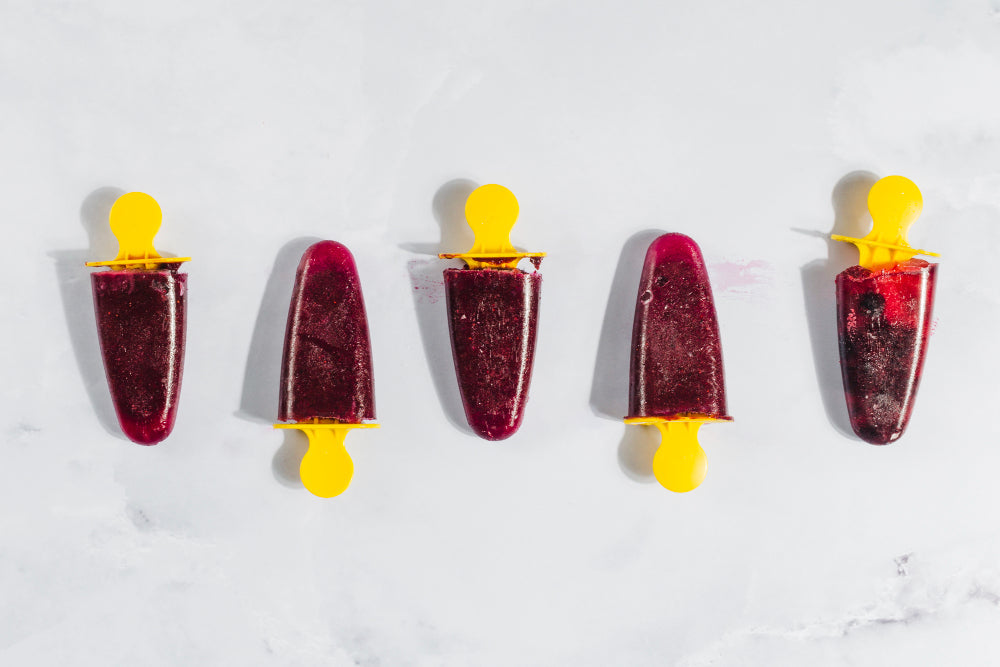 Polos caseros de frutas para bebés con bolsitas Hero Solo