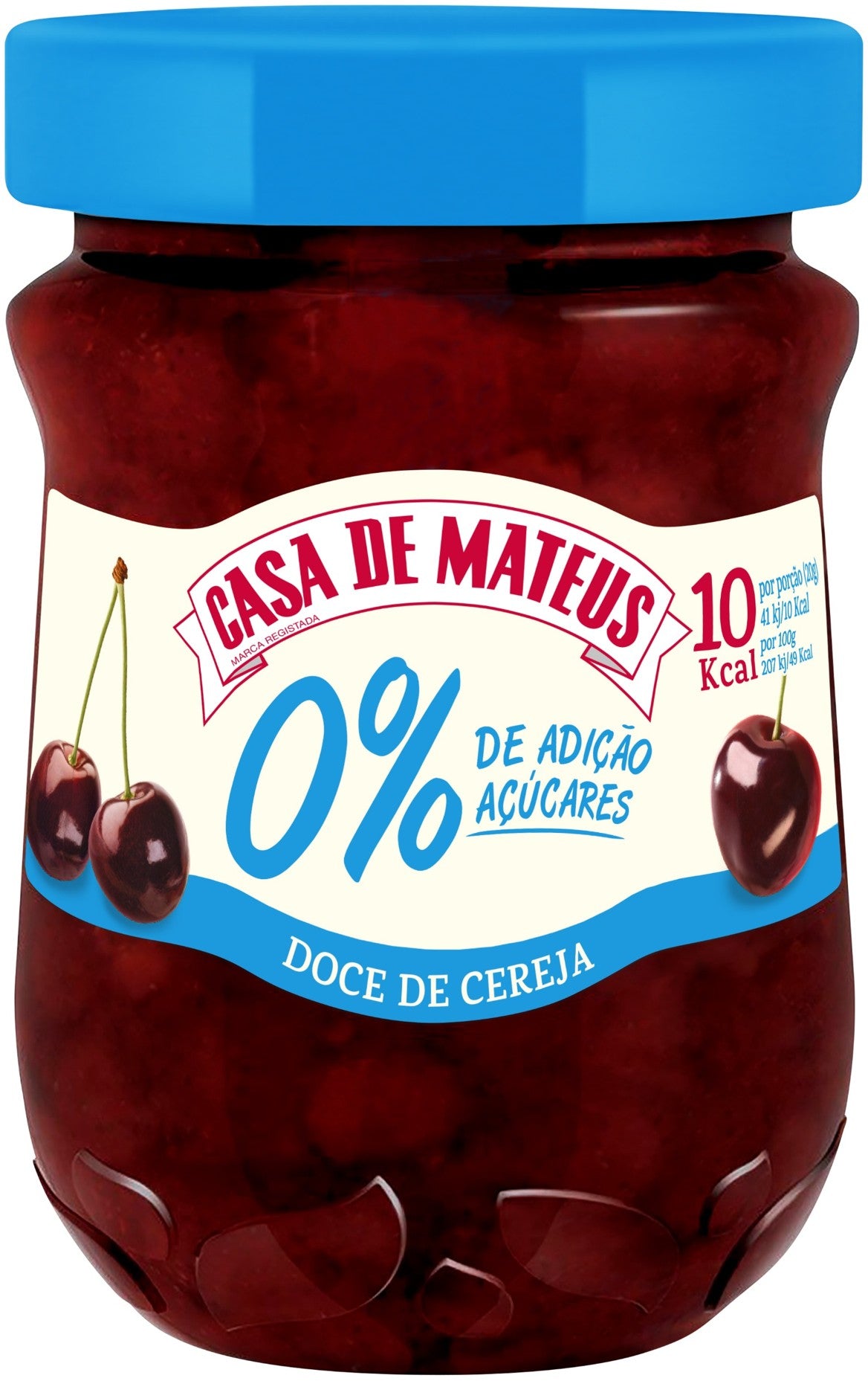 Doce Casa de Mateus Cereja 0% Açúcares Adicionados
