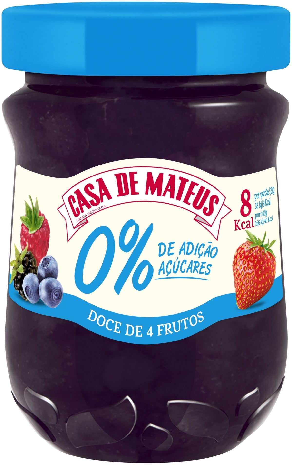 Doce Casa de Mateus 4 Frutos 0% Açúcares Adicionados