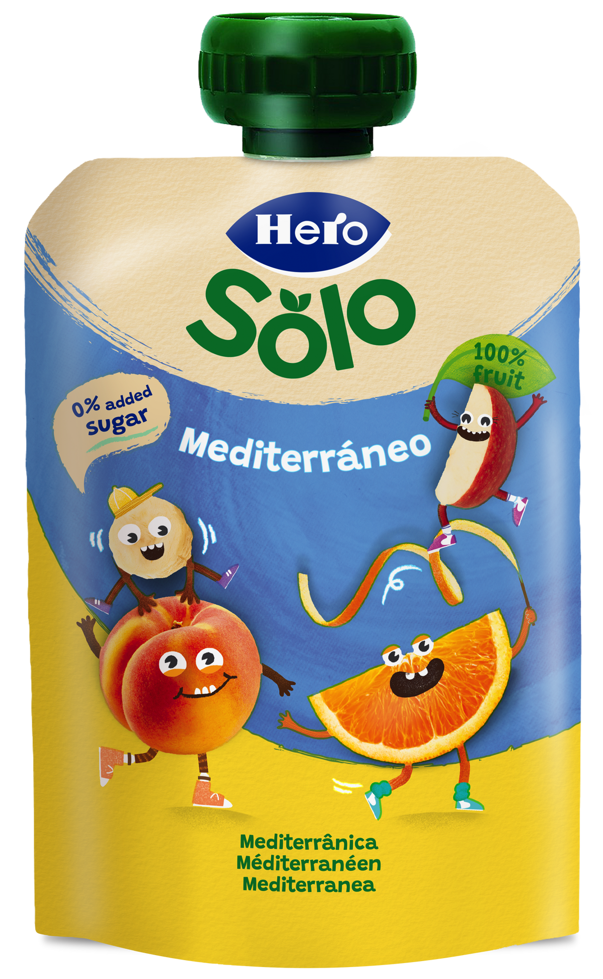 Pack de 16 saquetas de fruta Bluey Hero Solo