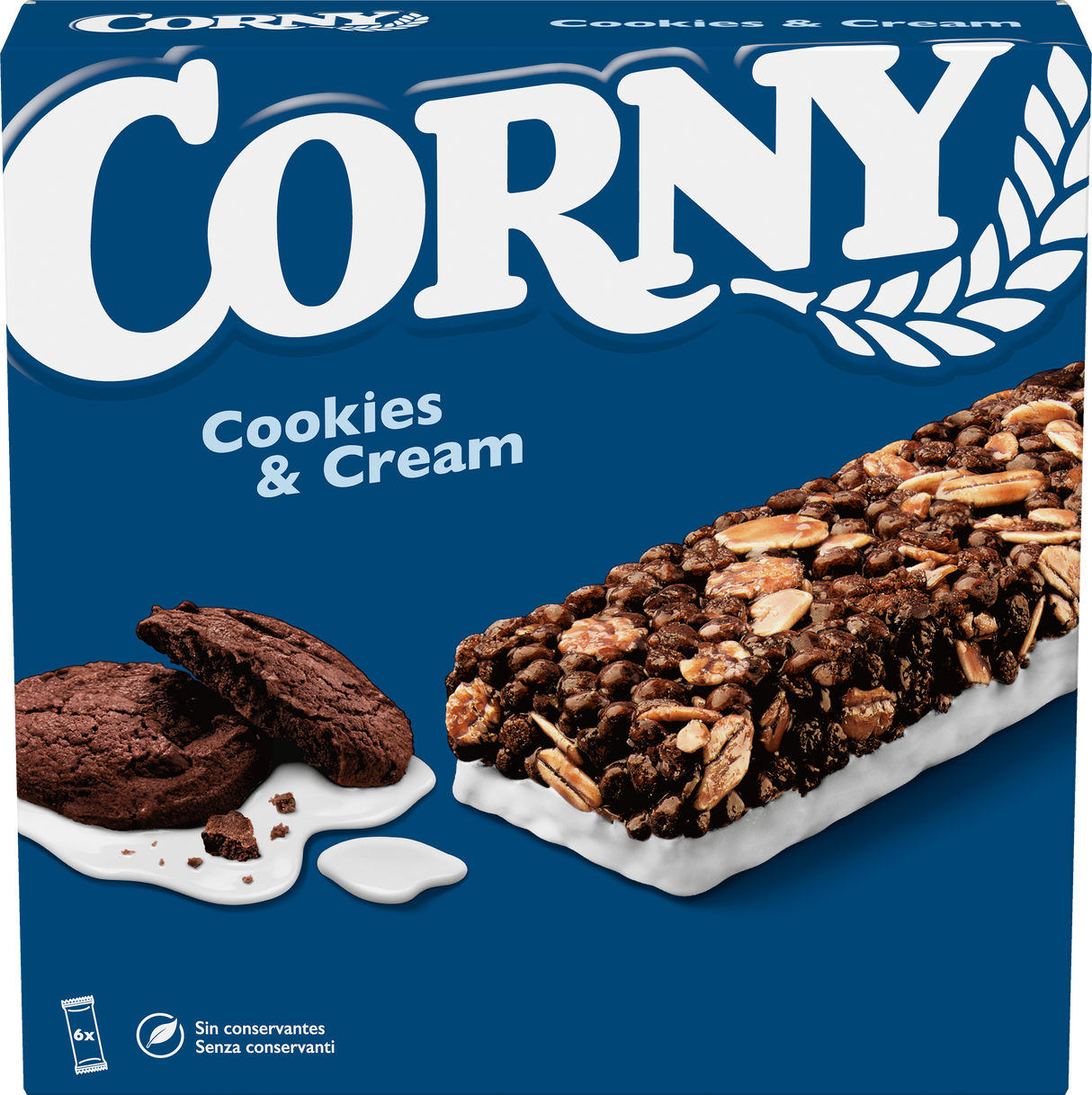 Barrita Corny cookies & cream