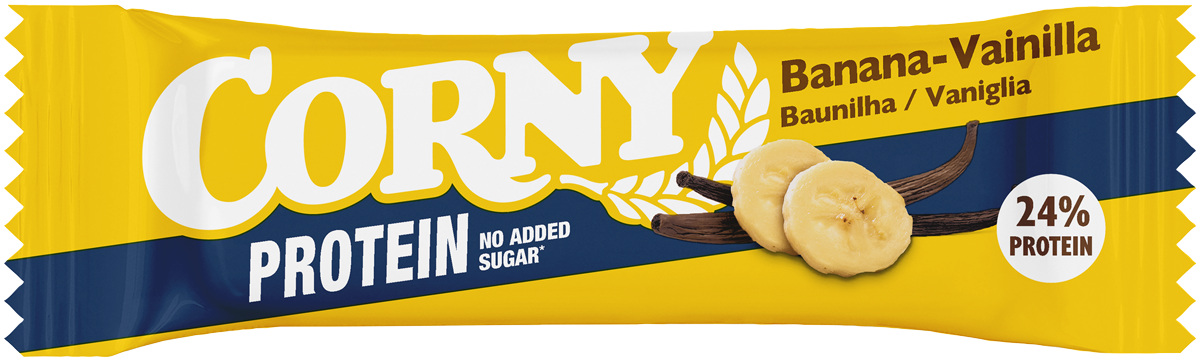 Barra Corny Protein Banana-Baunilha
