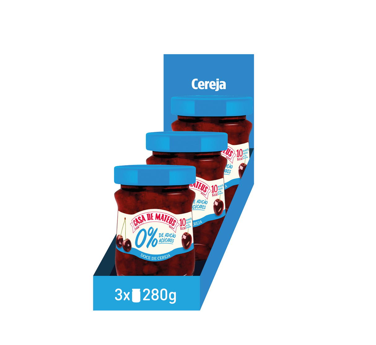 Doce Casa de Mateus Cereja 0% Açúcares Adicionados