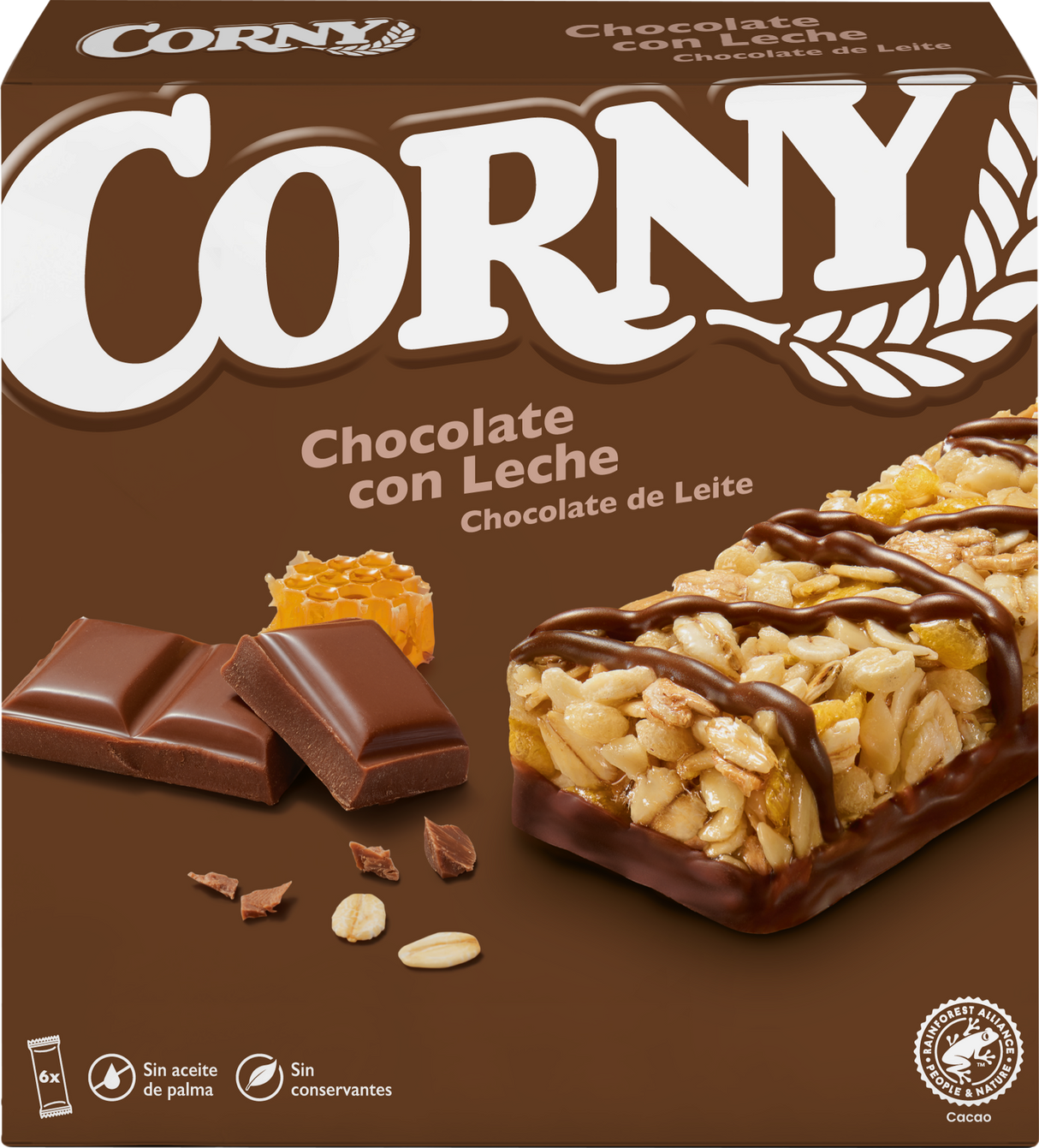Barra de chocolate ao leite brega