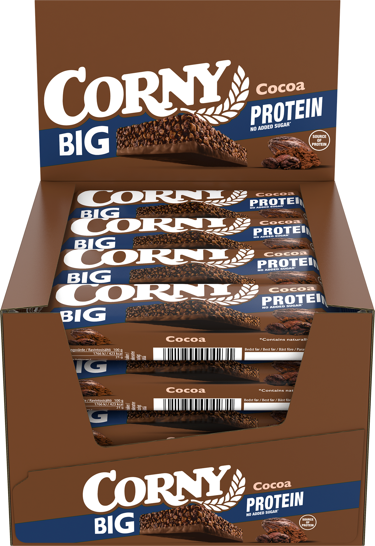 Barra Corny Big Protein Cacau
