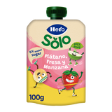 Bolsita Hero Solo plátano fresa y manzana