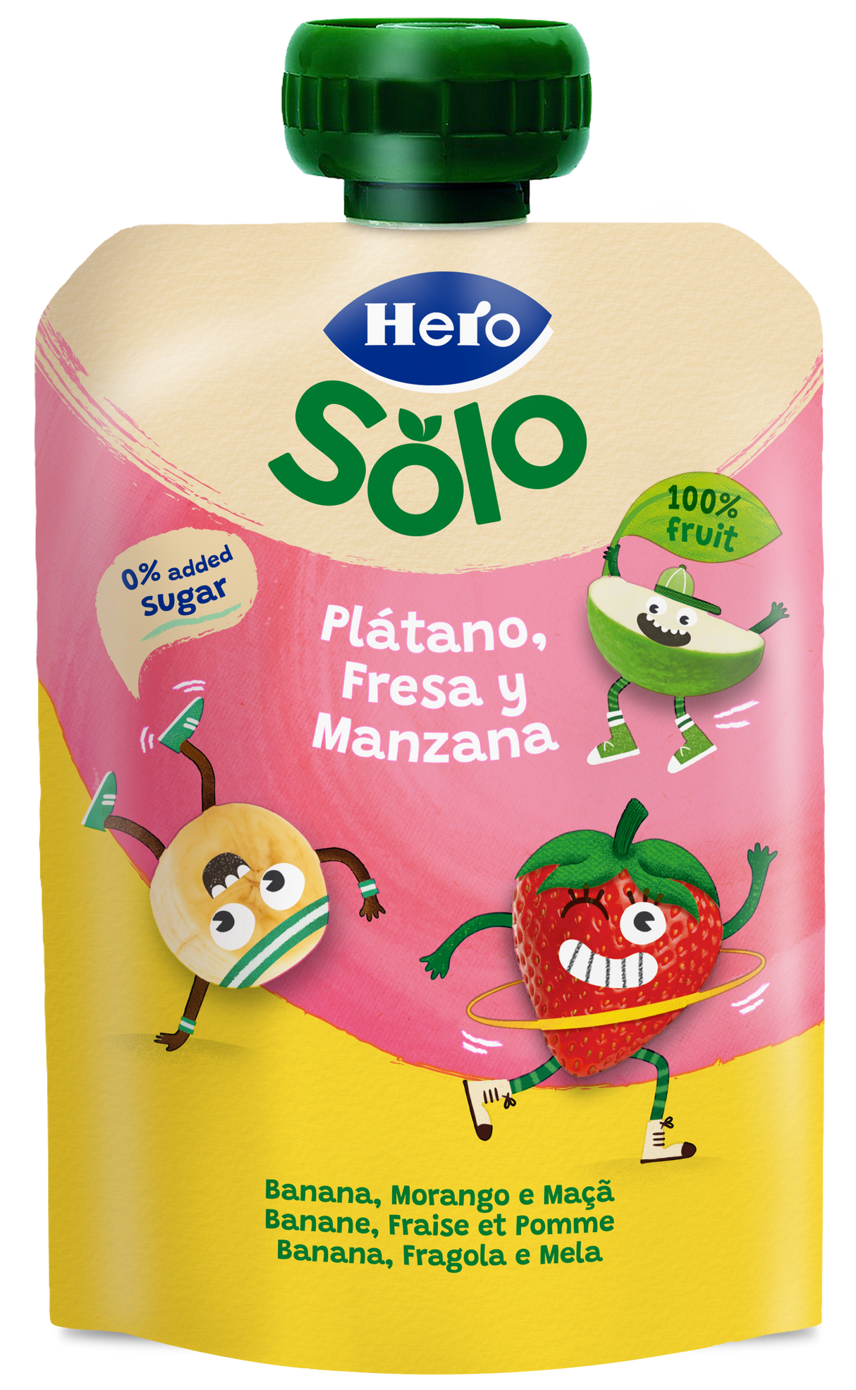 Pack de 18 saquetas de fruta Hero