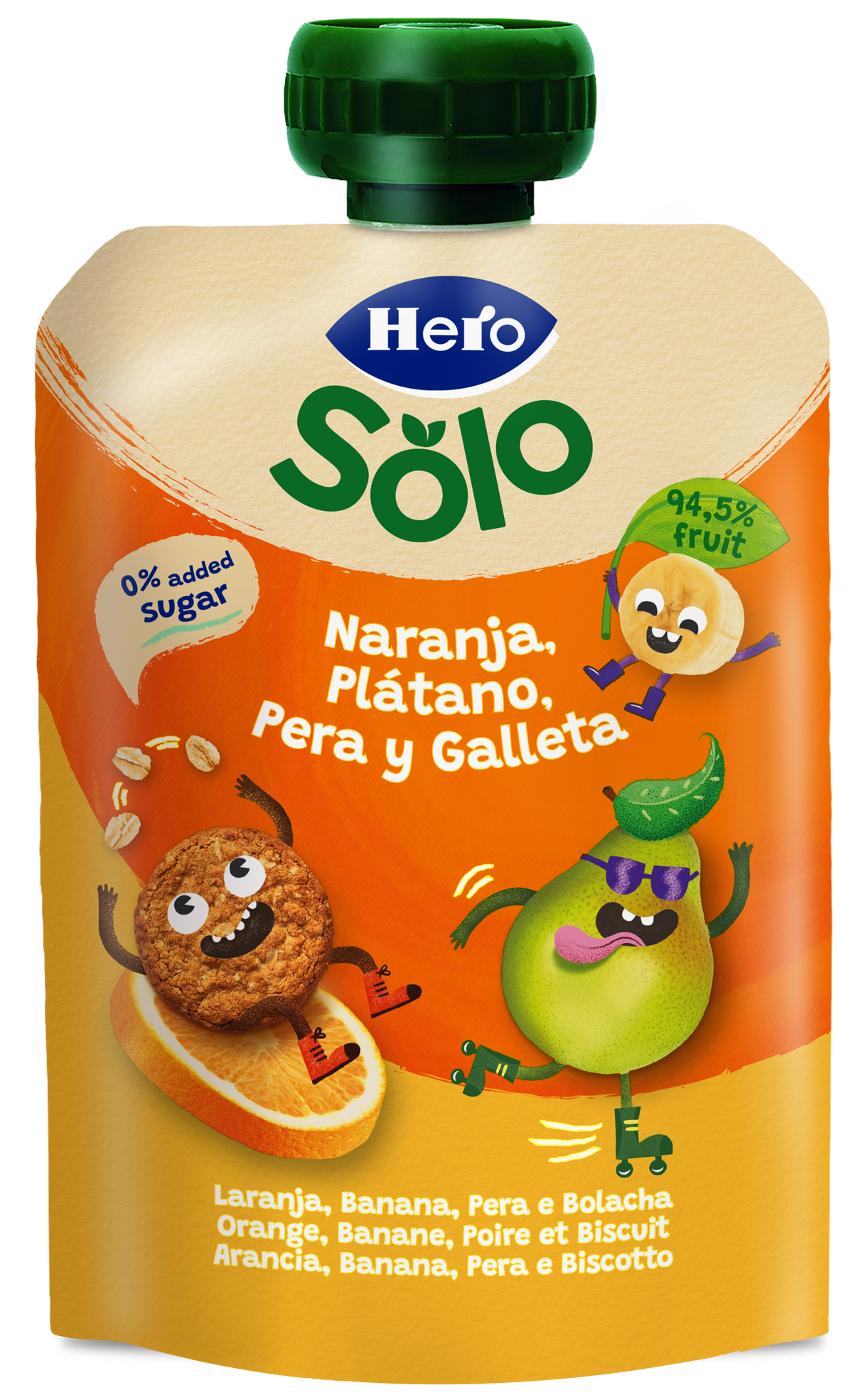 Pack de 16 saquetas de fruta Bluey Hero Solo