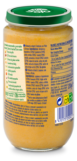 Frasco Hero Solo legumes com frango e vitela