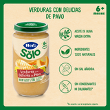 Frasco Hero Solo legumes com delícias de peru