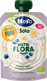 Saqueta Eco Hero Solo Nutriflora banana iogurte mirtilos e aveia