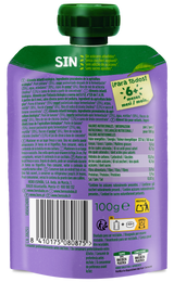 Bolsita Hero Solo Bio Nutriflora plátano yogur arándanos y avena