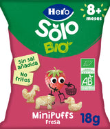 Snacks Hero Solo Bio minipuffs fresa