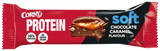 Barra Corny Protein de chocolate macio e caramelo