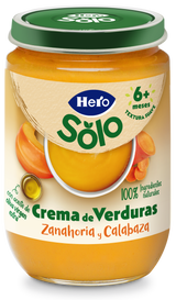 Boião Hero Solo Bio abóbora, batata, ervilhas e brócolos
