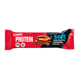 Barra Corny Protein de chocolate macio e caramelo