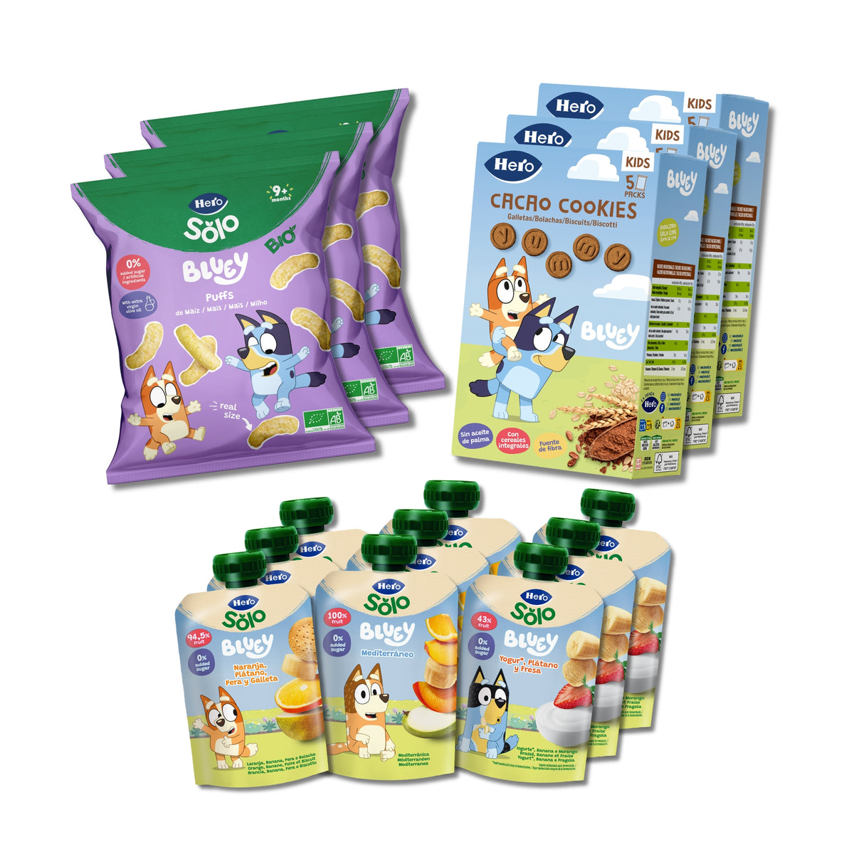 Pack Snacks Bluey