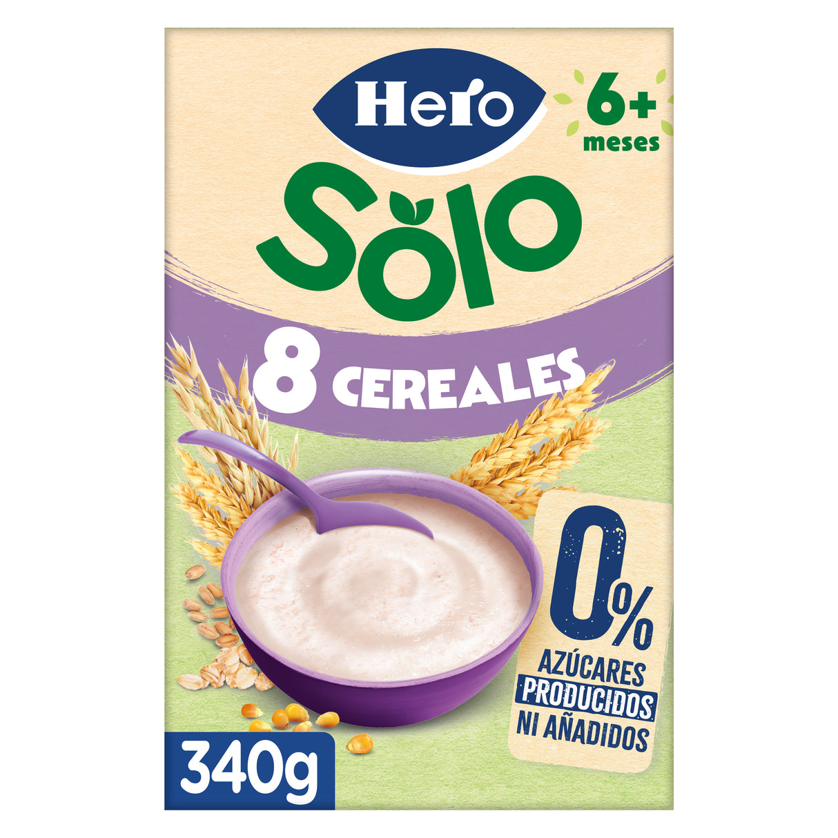 Papilla Hero Solo 8 cereales