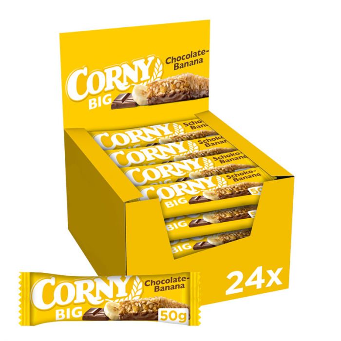 Barrita Corny Big chocolate y plátano